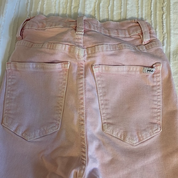 See Gee Why pink skinny jeans with rips in knees size 24 - Picture 4 of 4